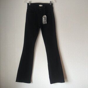 Kendall & Kylie women's size 7/8 black baby boot jeans